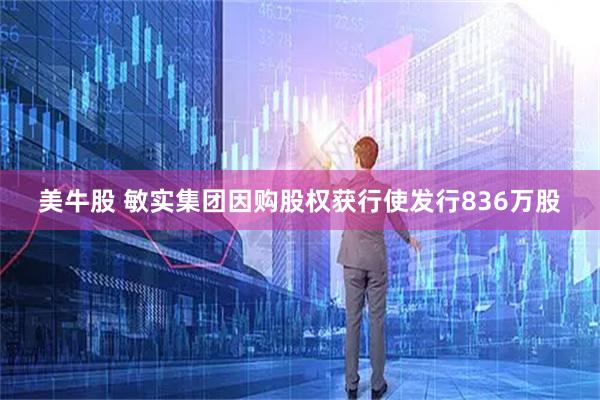 美牛股 敏实集团因购股权获行使发行836万股