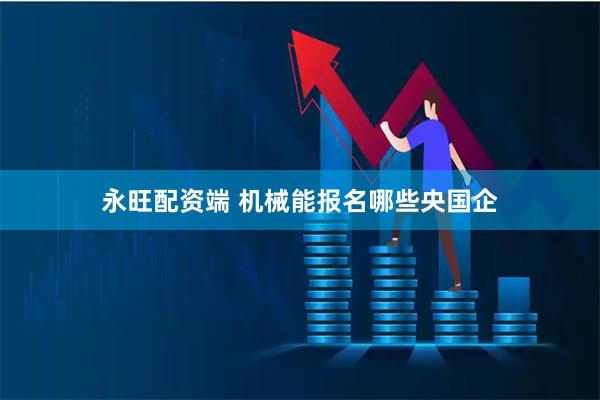 永旺配资端 机械能报名哪些央国企