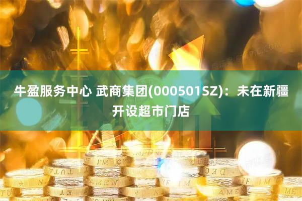 牛盈服务中心 武商集团(000501SZ)：未在新疆开设超市门店