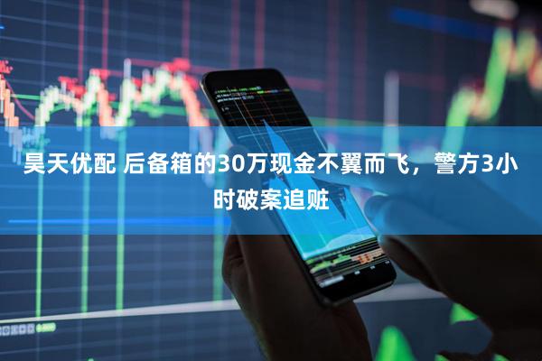 昊天优配 后备箱的30万现金不翼而飞，警方3小时破案追赃