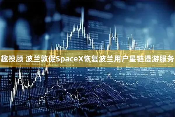 趣投顾 波兰敦促SpaceX恢复波兰用户星链漫游服务